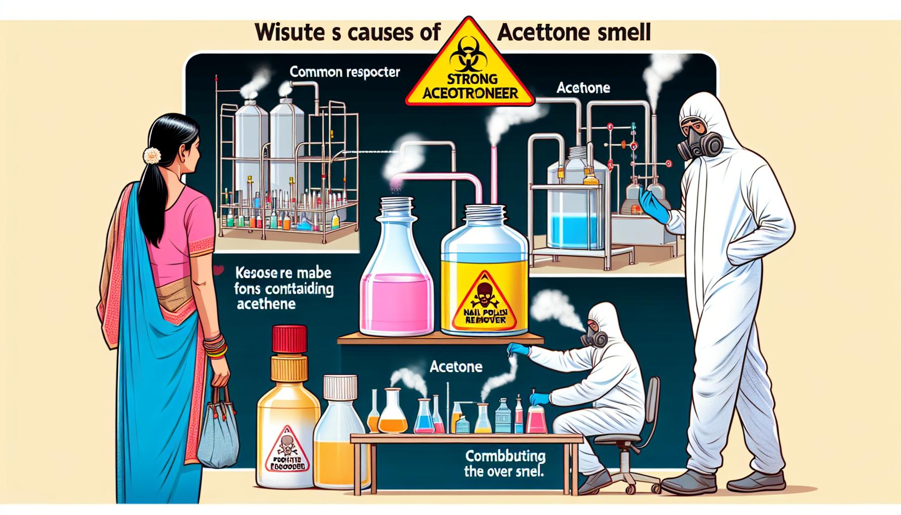 Acetónový zápach a jeho příčiny