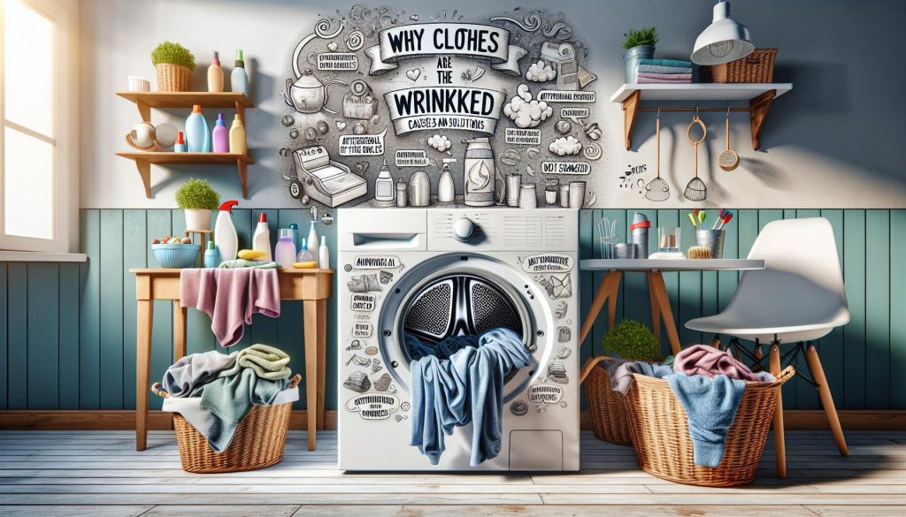 Proč je prádlo ze sušičky zmuchlané: Příčiny a řešení problému