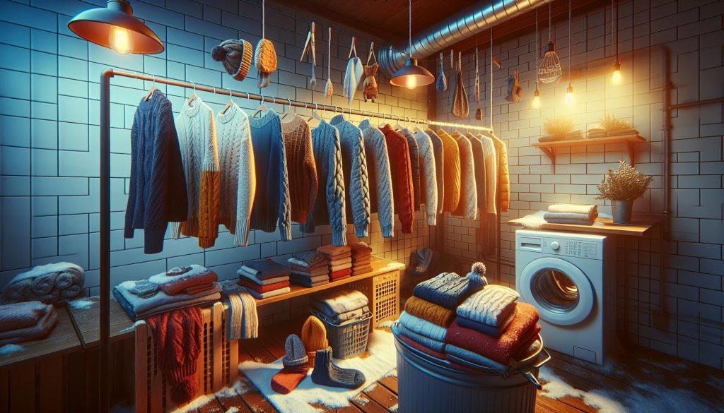 Jak sušit prádlo v zimě: Praktické tipy do chladného počasí