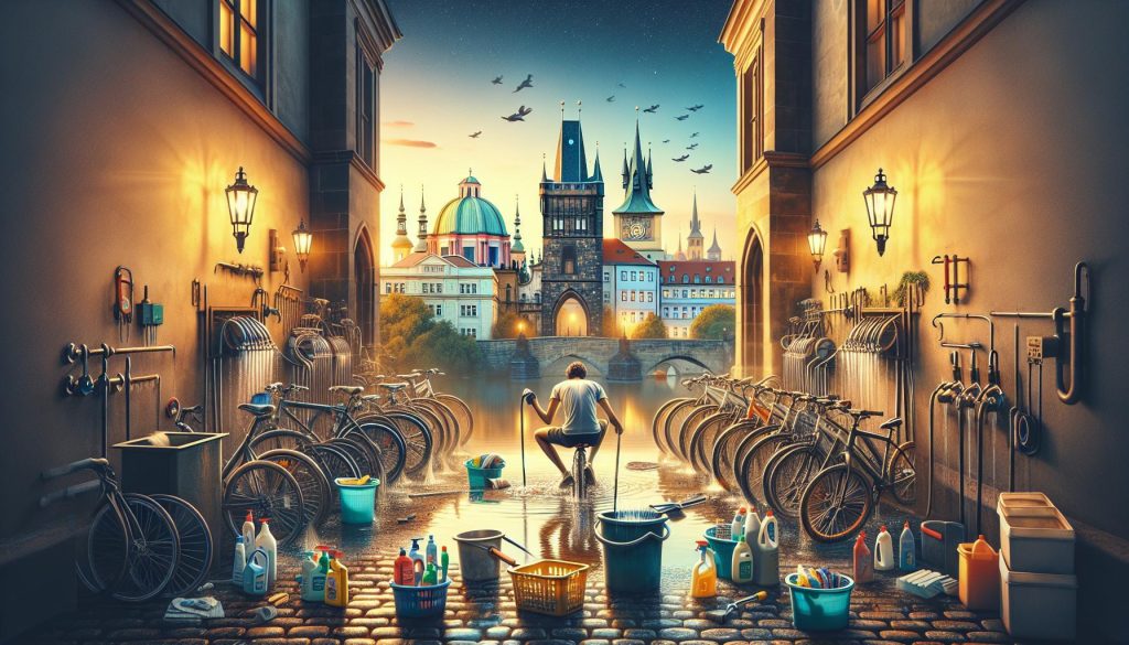 Kde si v Praze umýt kolo: Užitečné tipy pro cyklisty ve městě