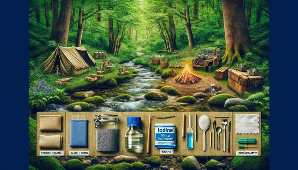 Jak si dezinfikovat vodu v přírodě – praktický průvodce