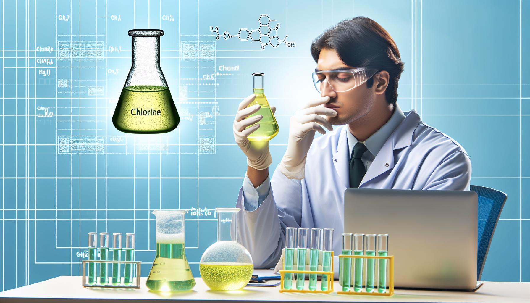 Jak rozpoznat zápach chlóru?