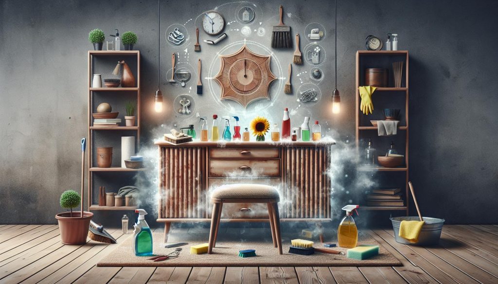 Jak na zatuchlý nábytek krok za krokem
