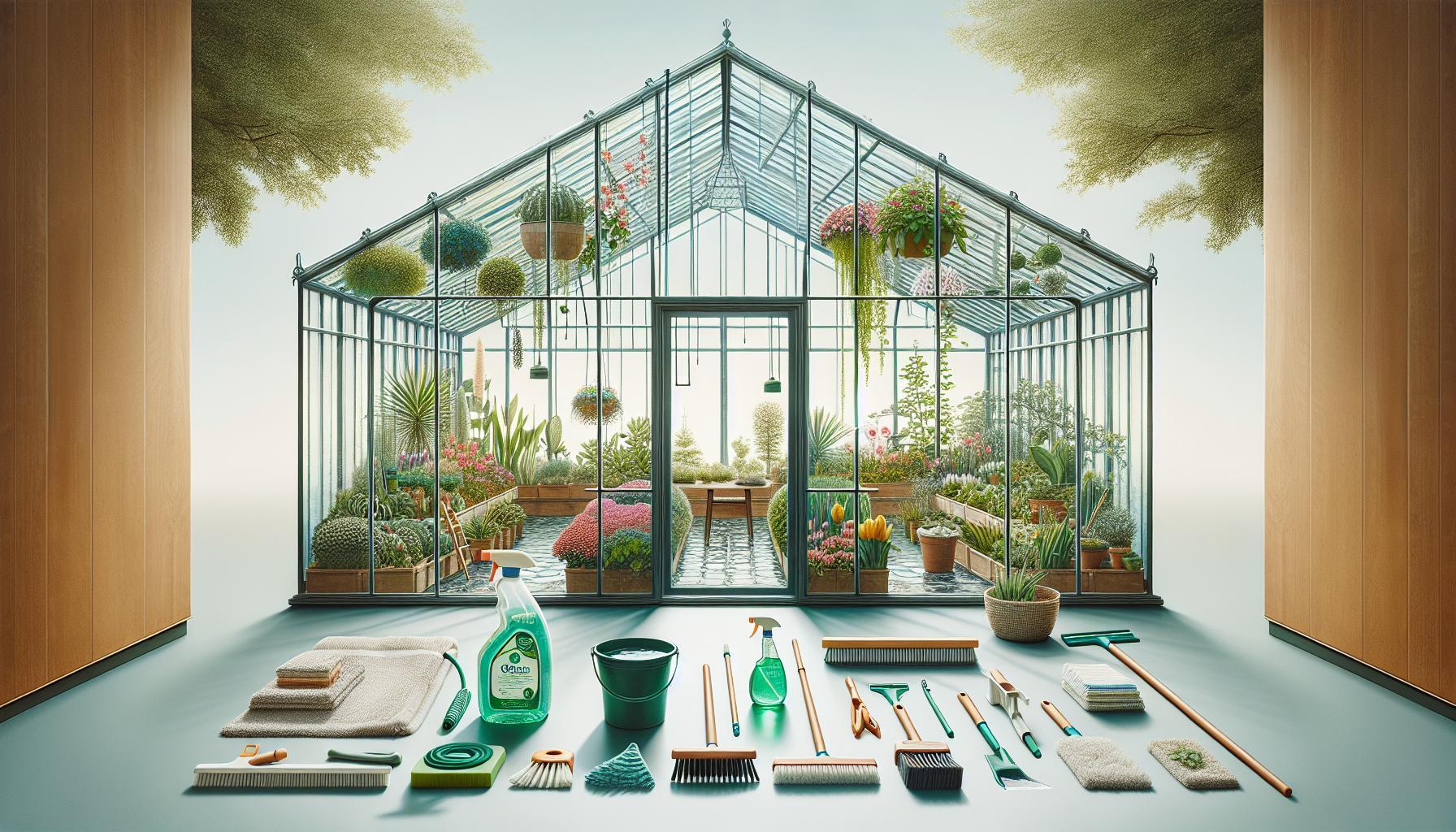 Jak umýt skleník snadno a rychle