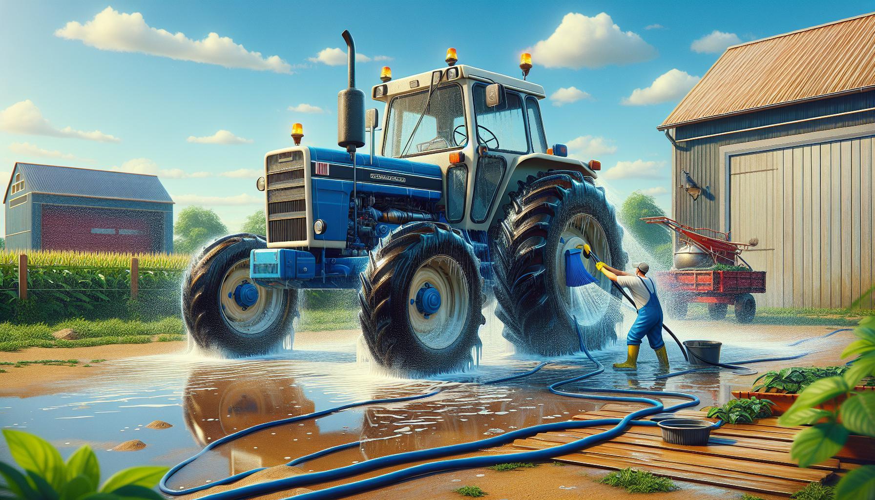 Farming Simulator 2015 jak umýt traktor snadno a rychle