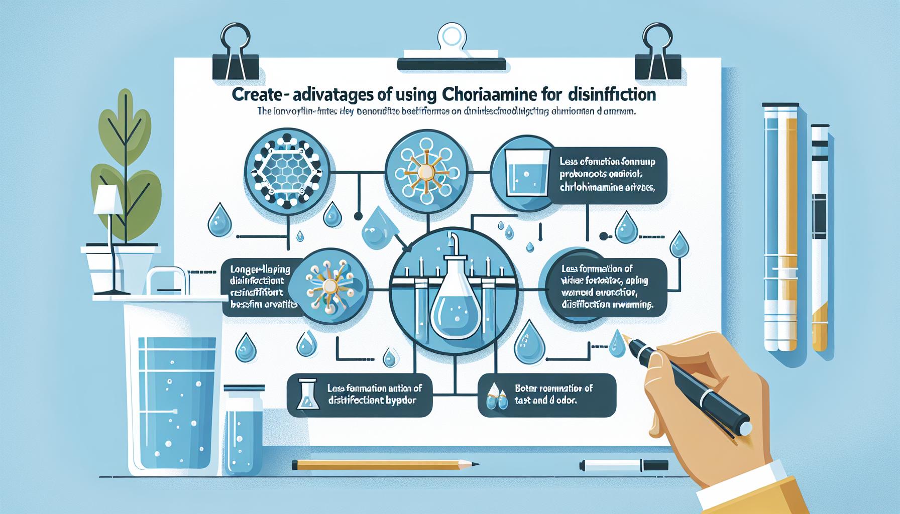 Výhody používání chloraminu pro dezinfekci