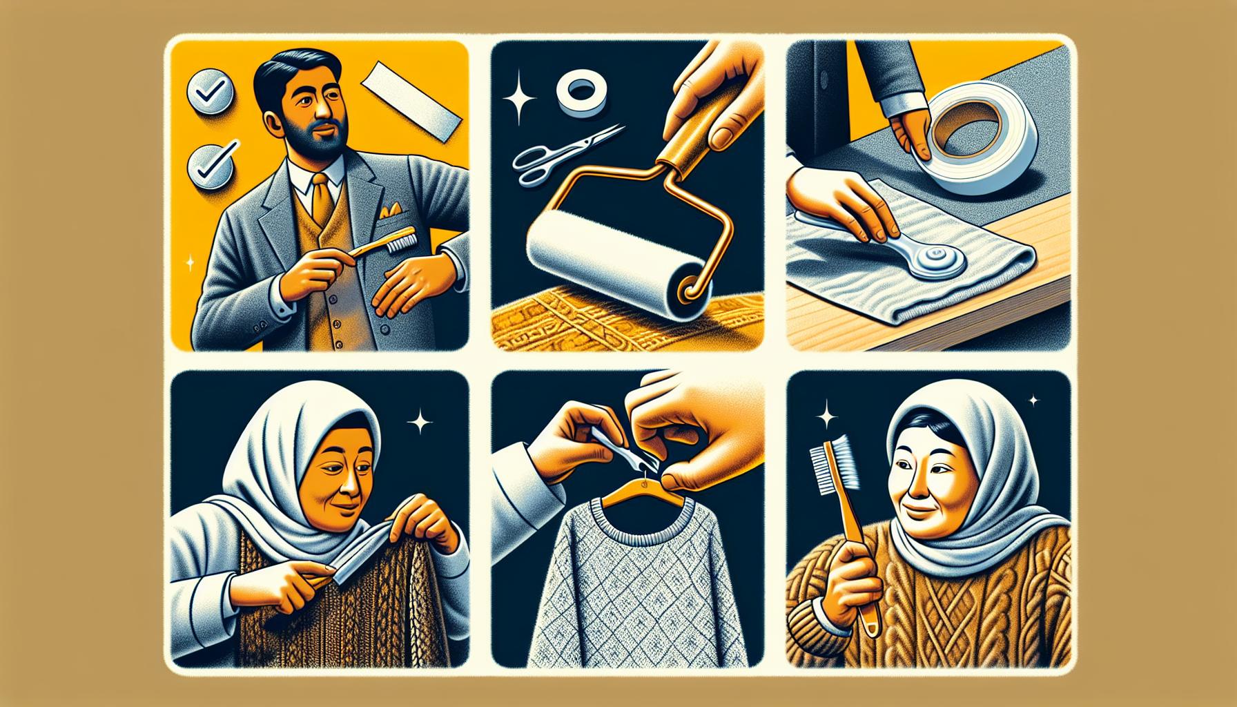 Účinné metody odstraňování žmolků