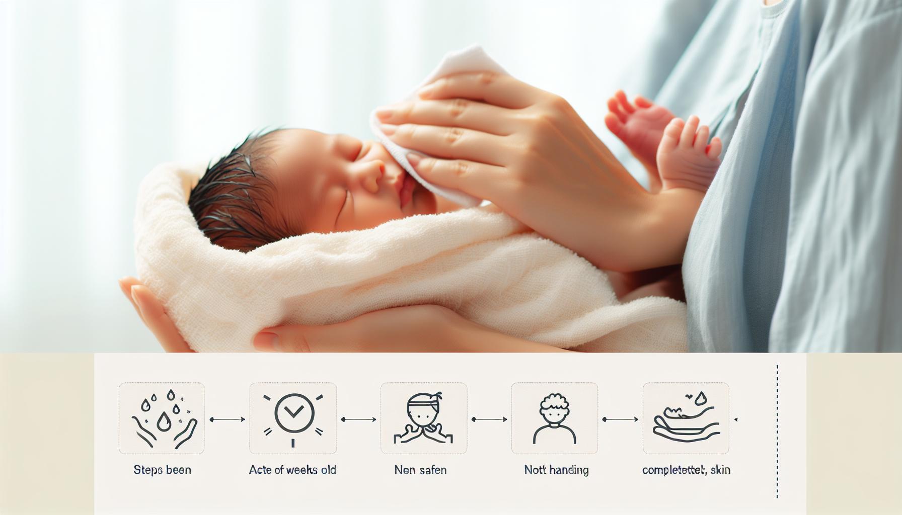 Kdy je bezpečné umýt novorozencovi hlavu