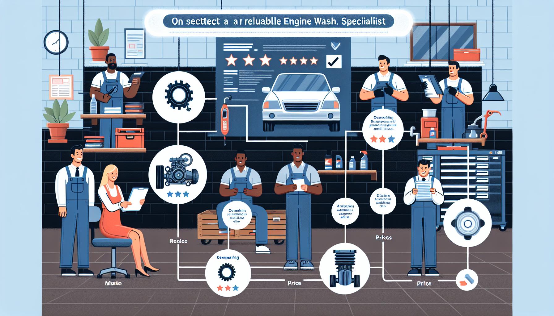 Jak vybrat spolehlivého odborníka na umývání motoru