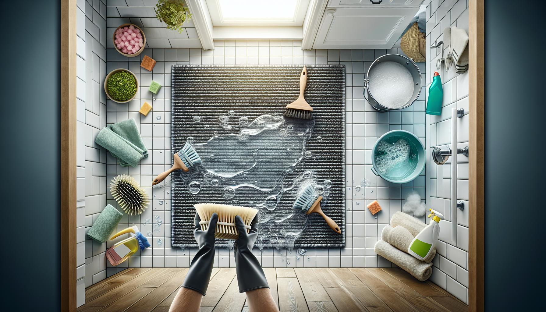 Gumové koberečky jak umýt snadno a rychle