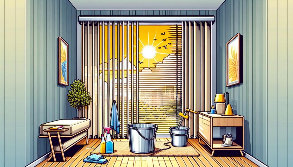 Jak umýt vertikální žaluzie snadno a rychle