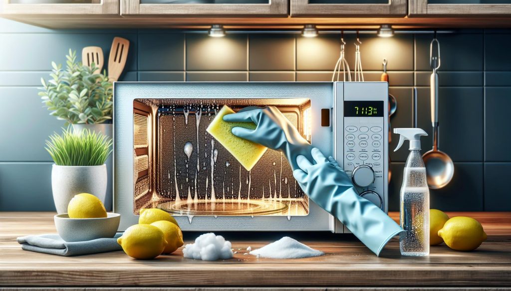 Jak vyčistit mikrovlnku od zápachu – Rychlé a snadné tipy!