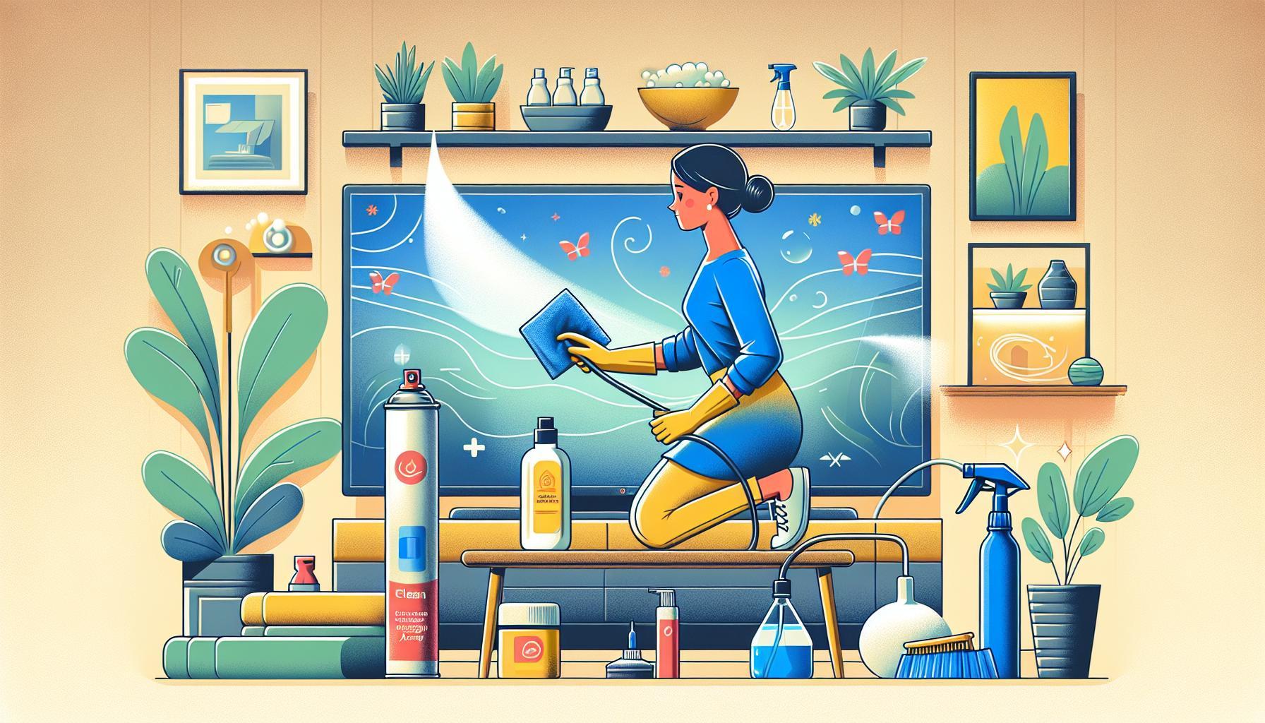 Jak a čím umýt televizní obrazovku – Nejlepší tipy a triky