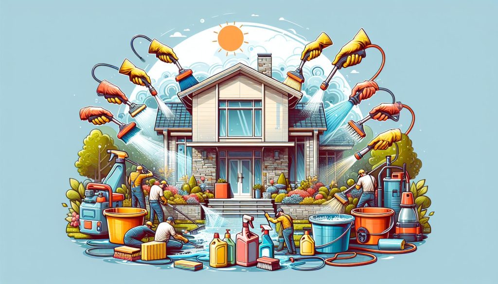 Čím umýt fasádu: Nejlepší postupy pro svěží vzhled domu