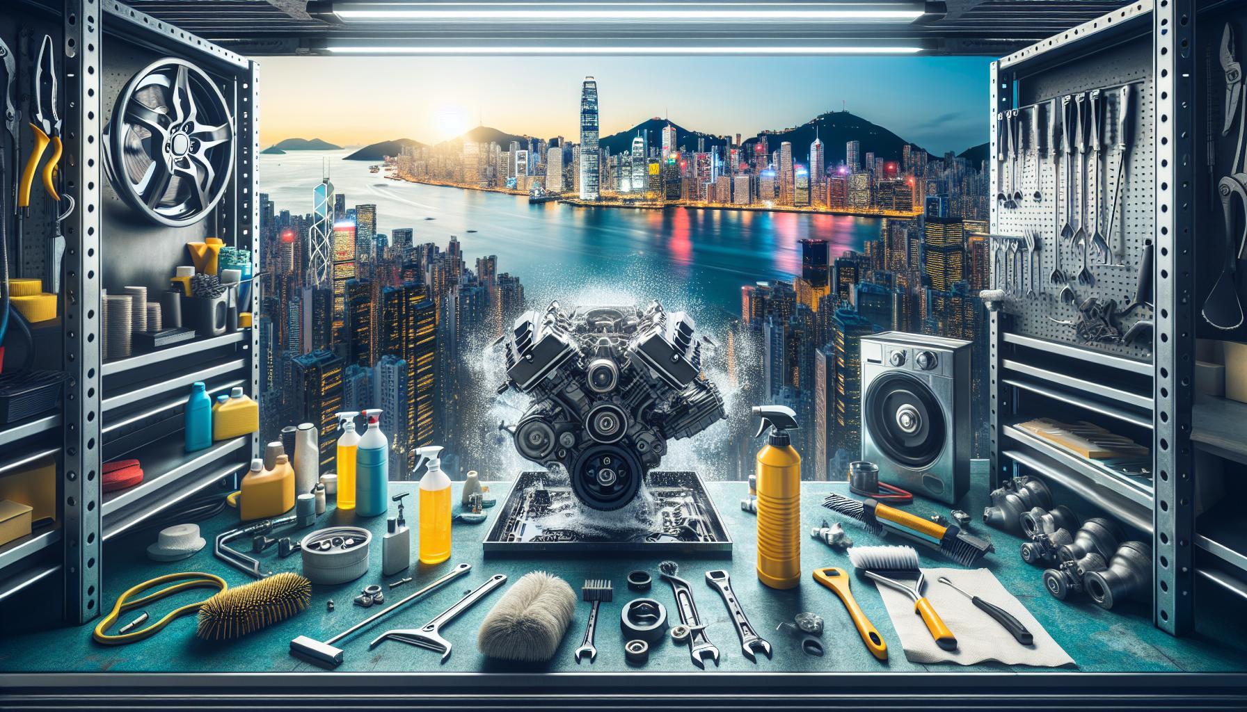 Kde umýt motor auta v HK: Doporučení na nejlepší služby