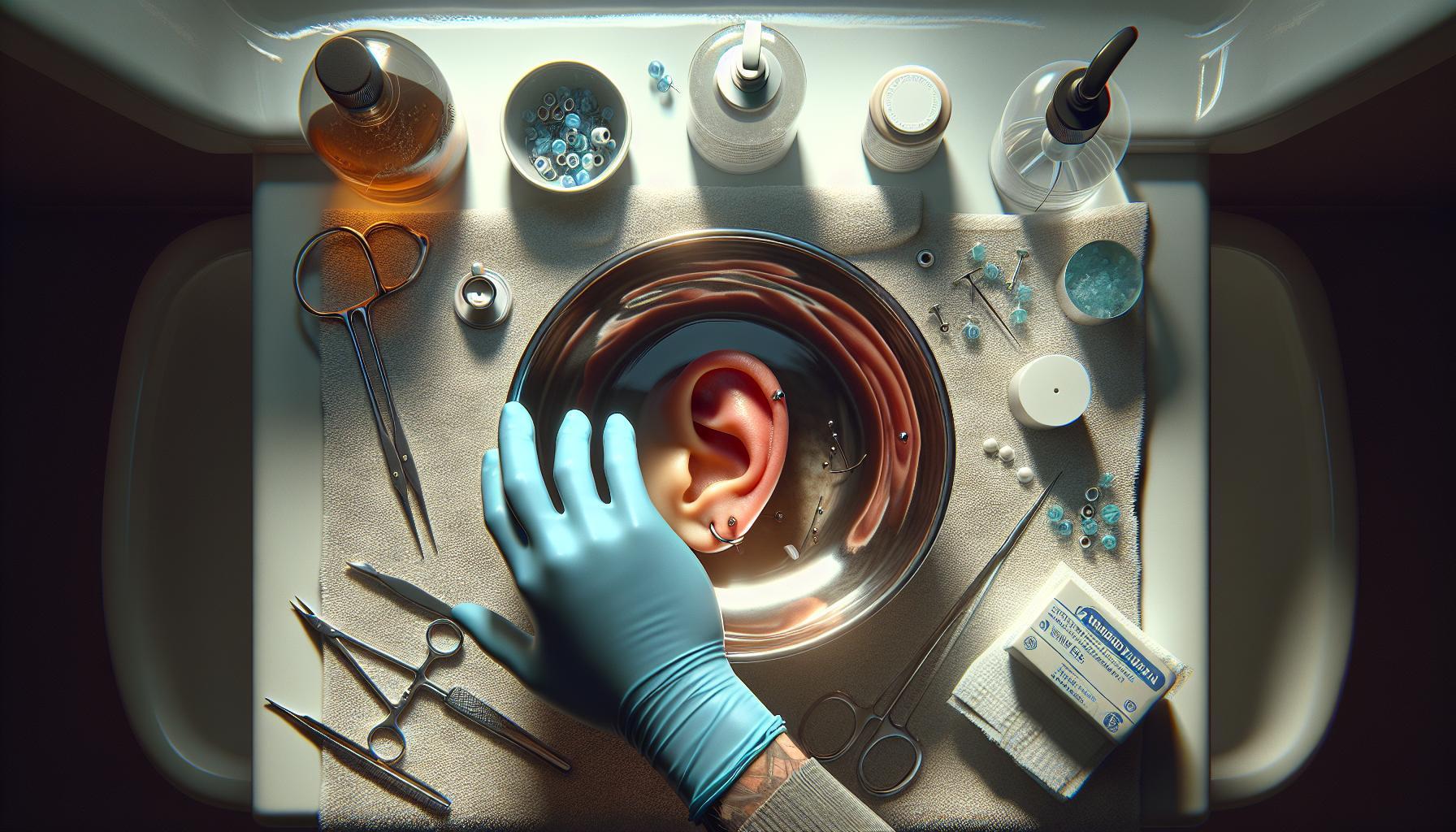 Čím dezinfikovat nový piercing: Pravidla pro rychlé hojení