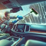 Jak umýt čelní sklo zevnitř snadno a rychle