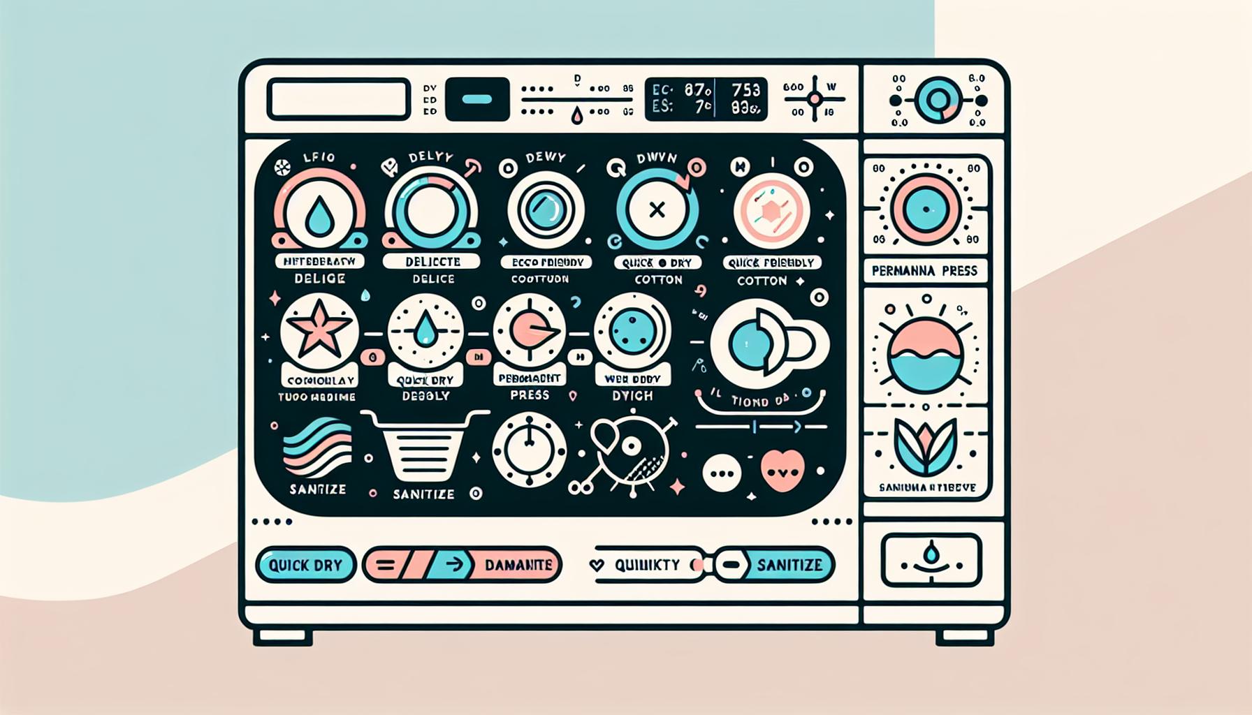 Jaké funkce vybrat ve sušičce