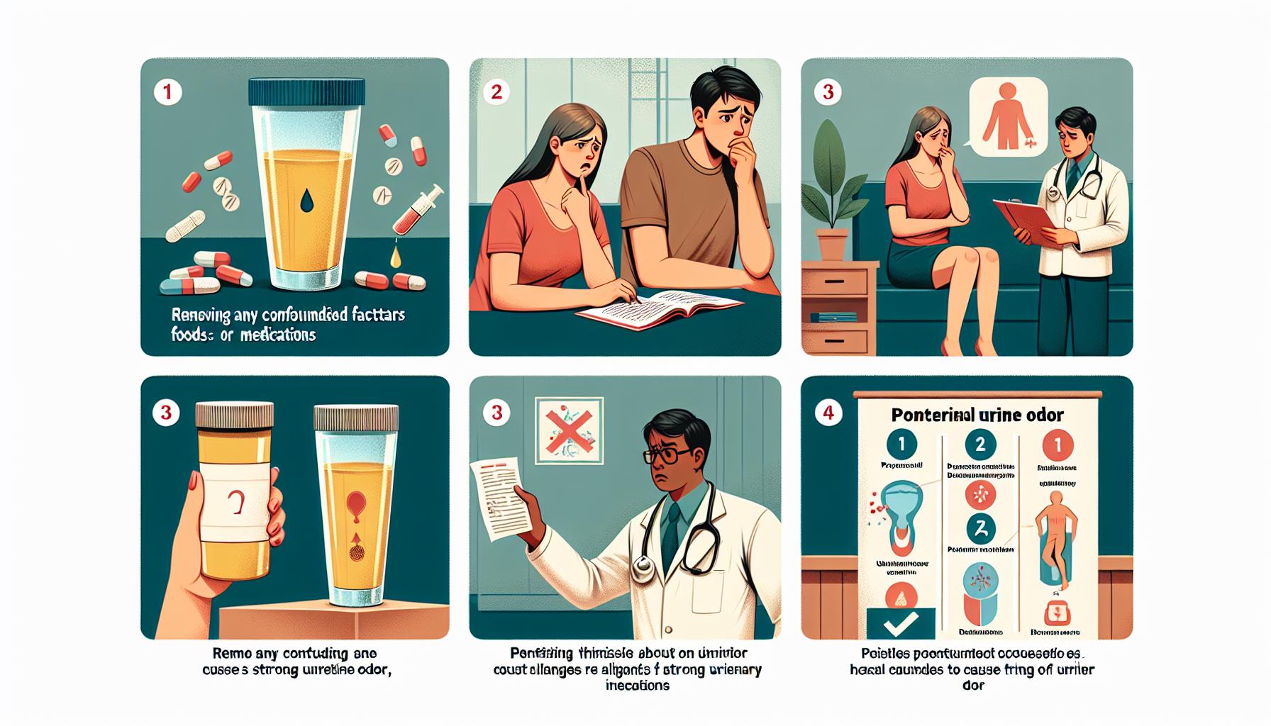Jak identifikovat příčiny zápachu moči