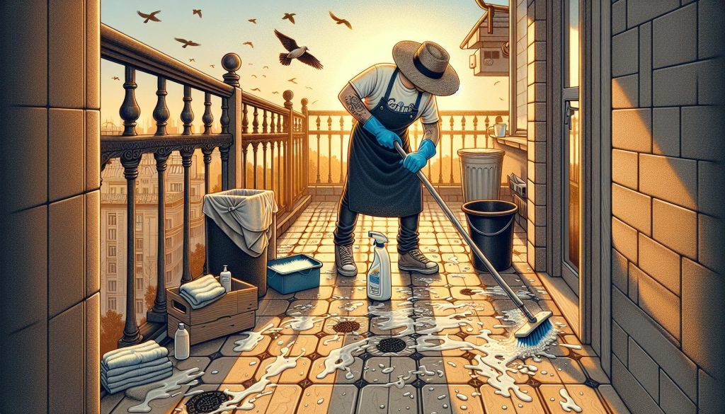 Jak uklidit ptačí trus z balkónu? Rychle a hygienicky