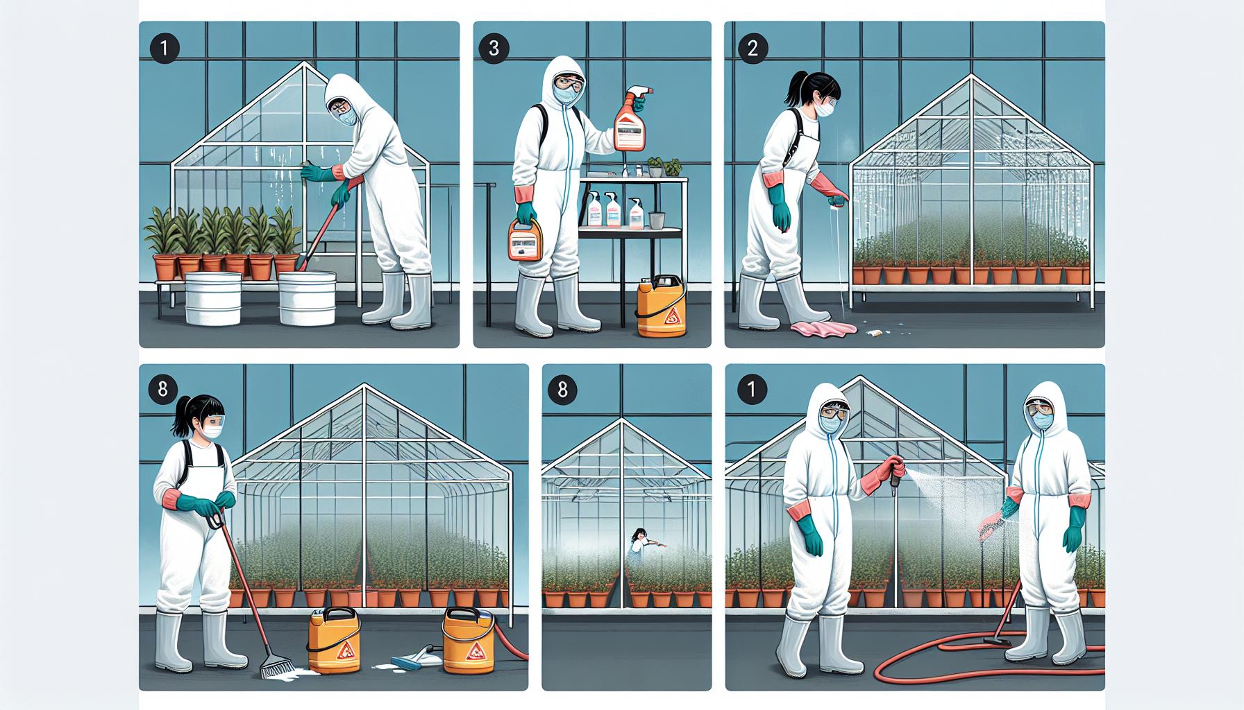 Jak ⁣správně dezinfikovat skleník