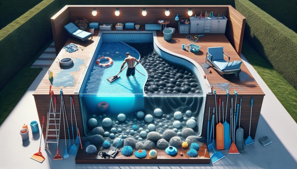 Jak uklidit nadzemní bazén Marimex s konstrukcí: Snadná údržba