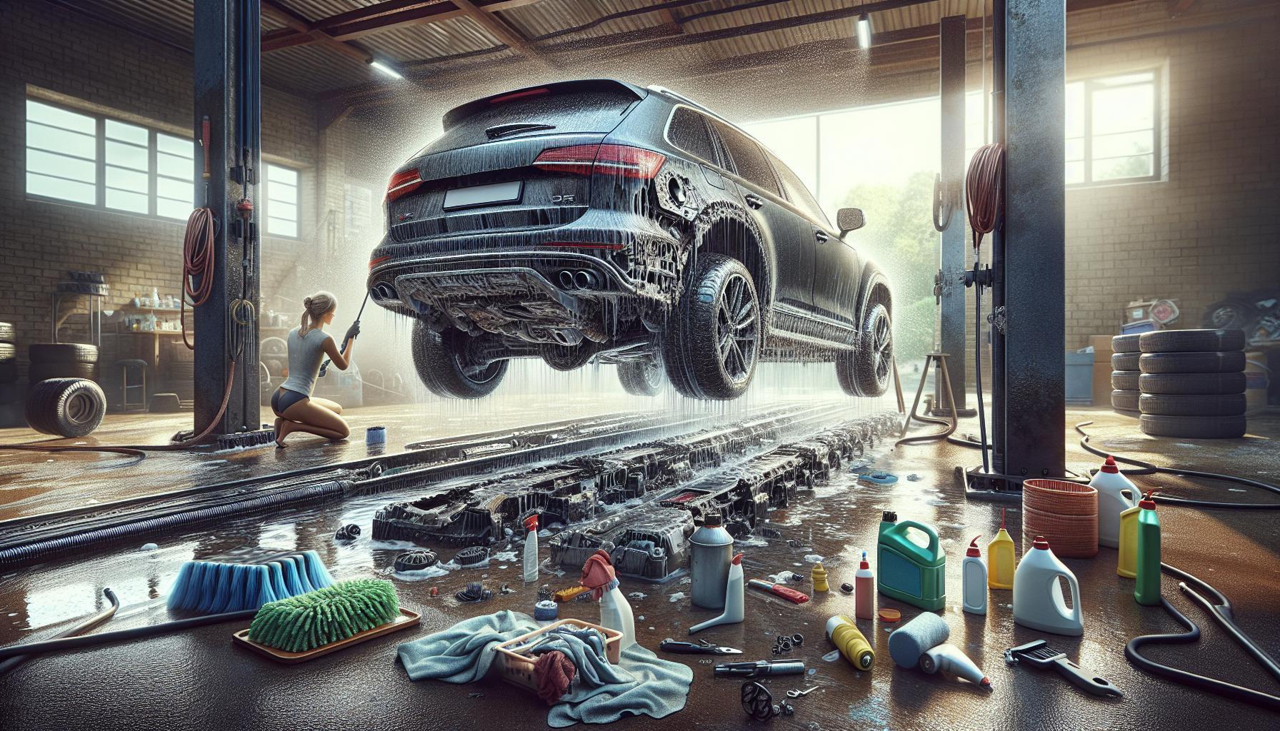 Jak umýt podvozek: Důkladné čištění auta po náročném terénu