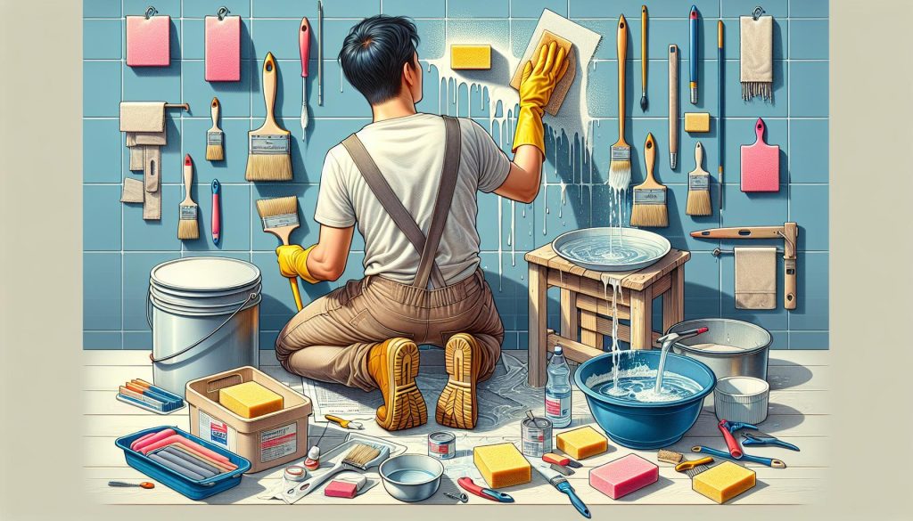 Čím umýt barvu po malování bez poškození povrchu