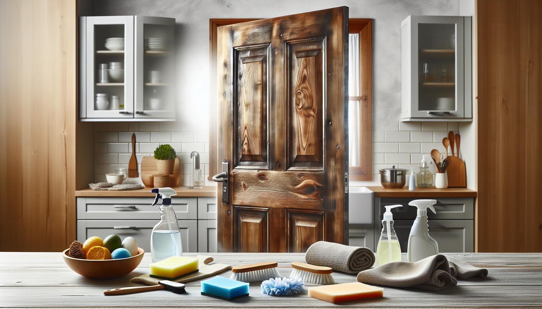 Čím umýt dveře bez poškození povrchu