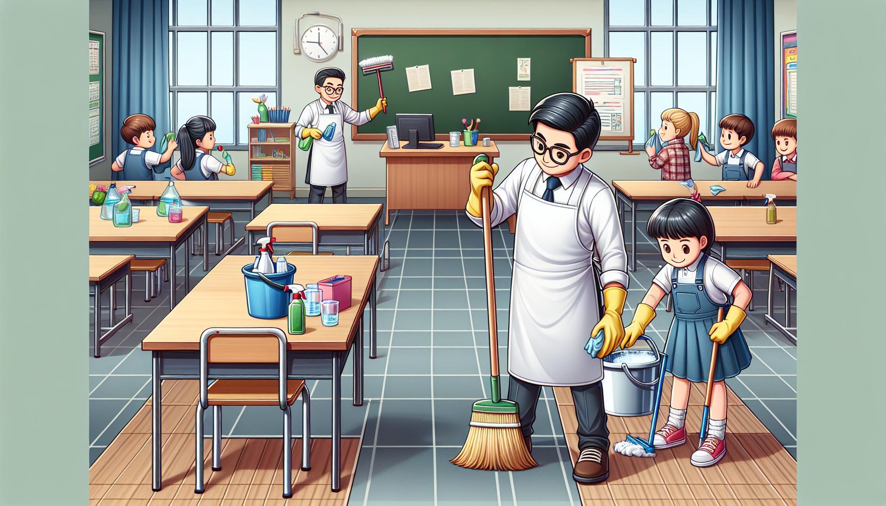 Jak efektivně uklidit základní školu: Tipy pro pedagogy i žáky Jak efektivně uklidit základní školu: Tipy pro pedagogy i žáky