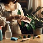 Čím umýt listy pokojových rostlin bez poškození povrchu