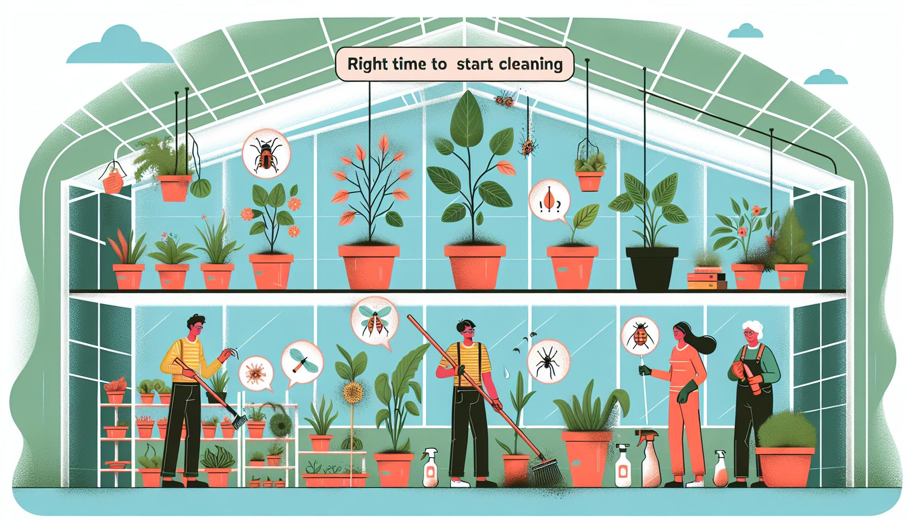 Kdy začít s úklidem rostlin