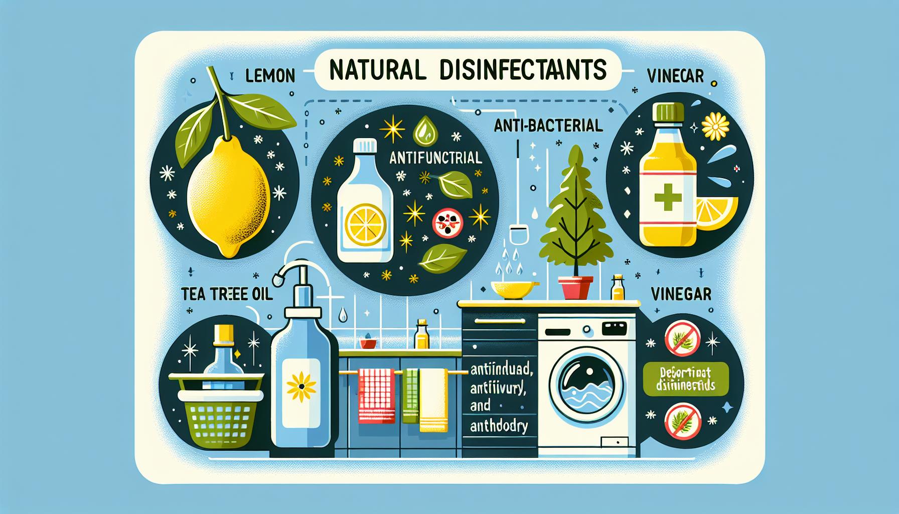 Jaké přírodní dezinfekční prostředky použít