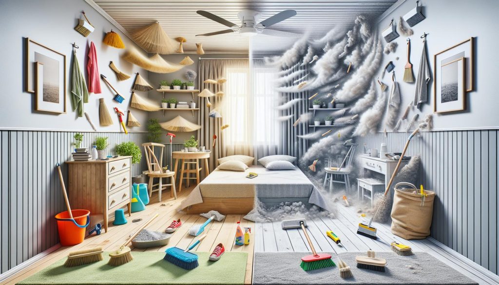 Jak nejlépe uklidit prach a vytvořit zdravější prostředí