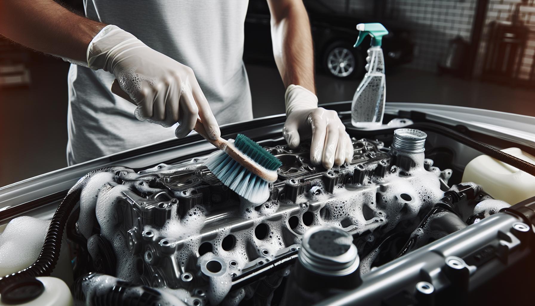 Čím umýt motor auta bez poškození povrchu