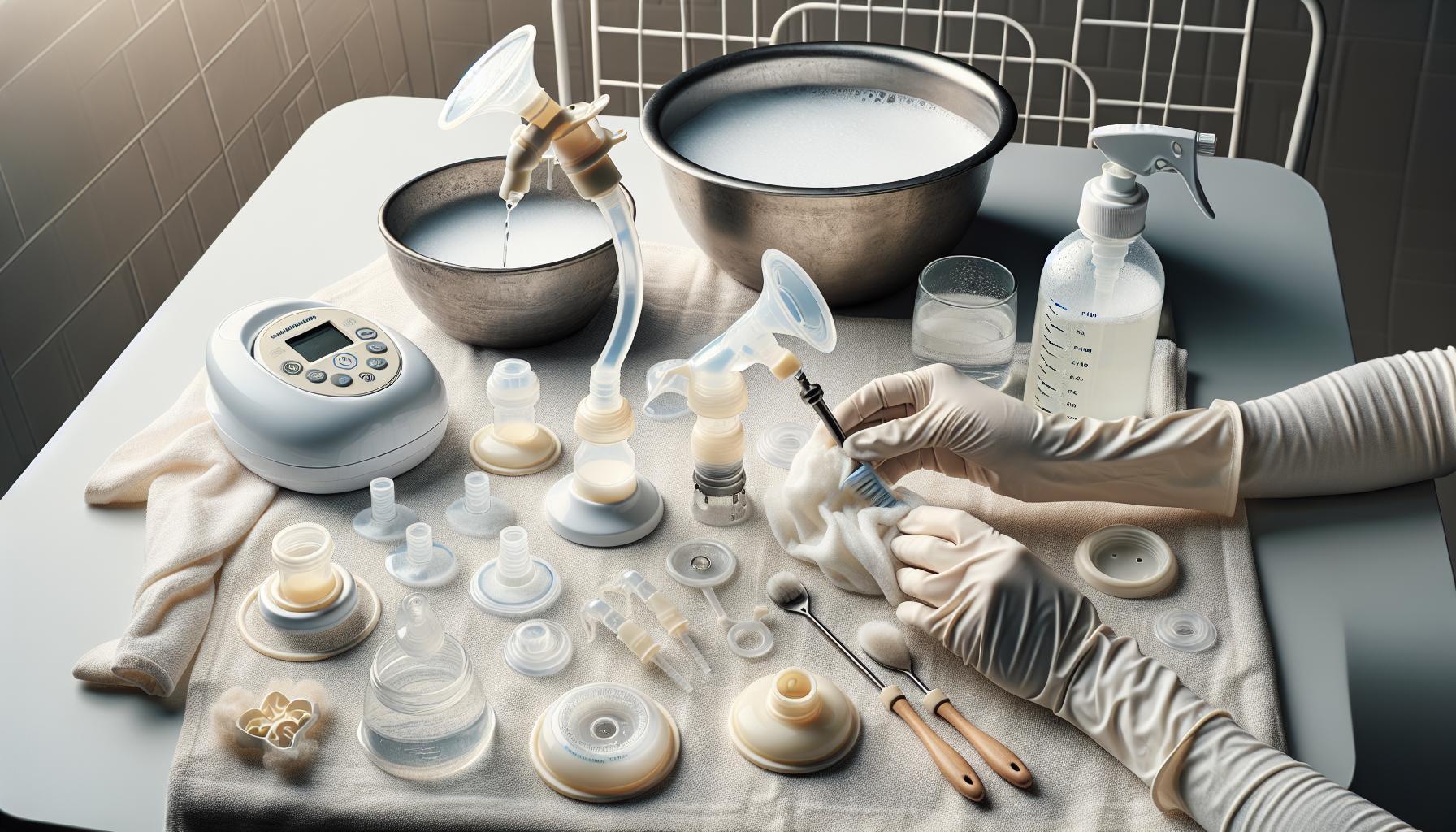 Jak dezinfikovat odsávačku mléka – Tip na údržbu