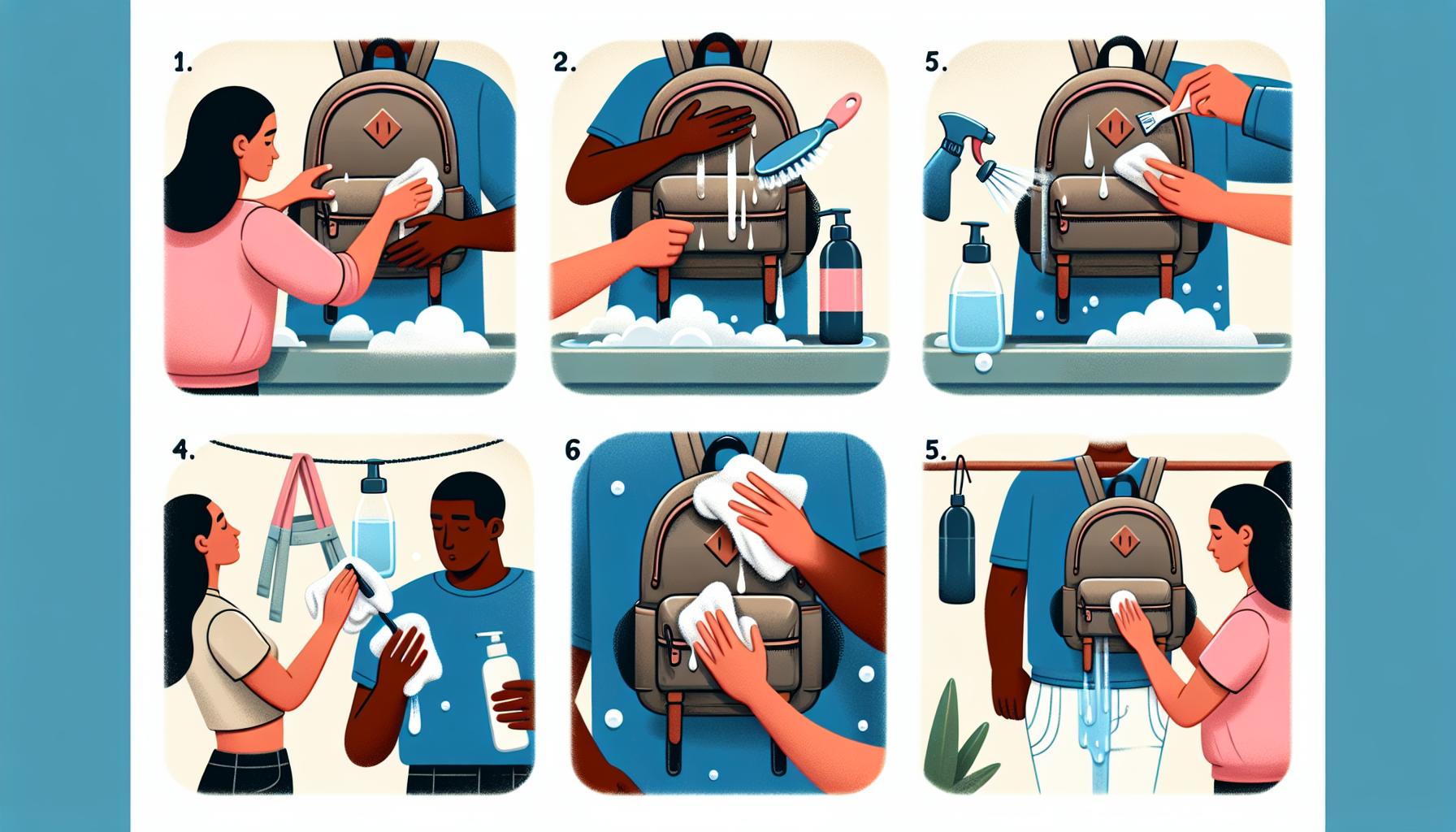 Jak správně vyprat batoh bez poškození