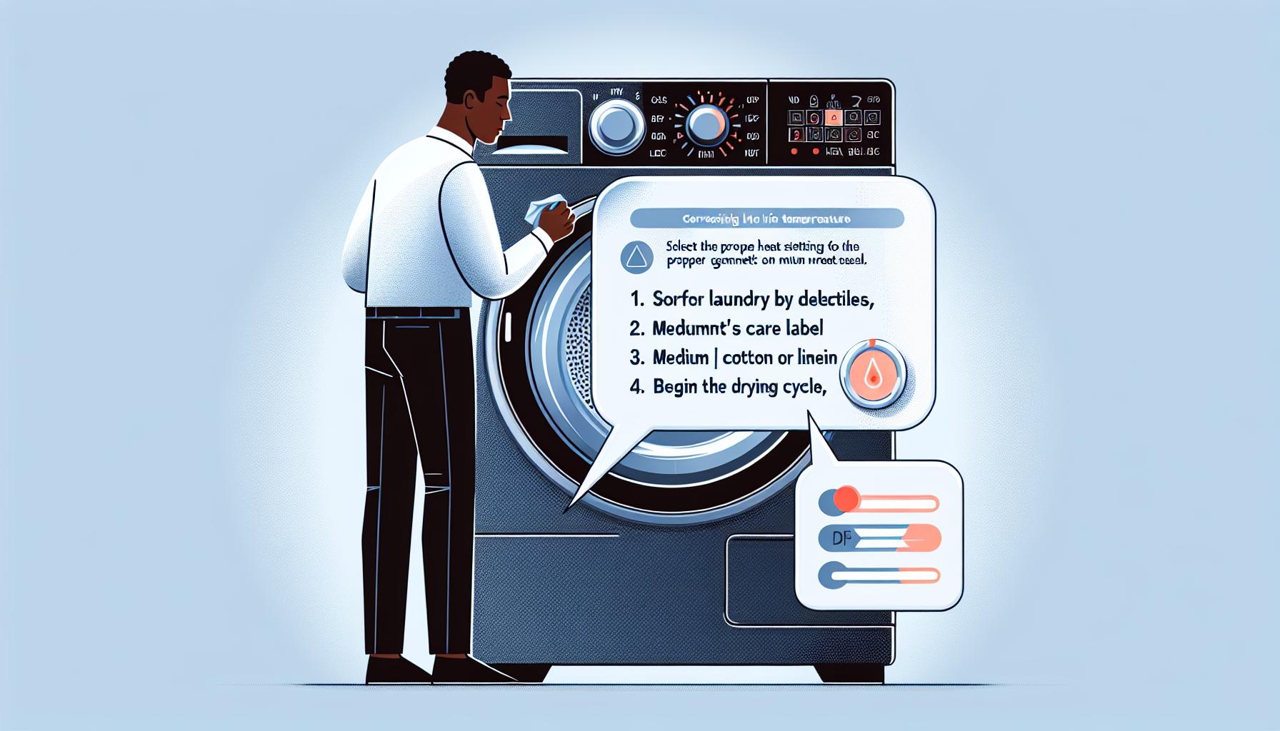 Jak správně nastavit teplotu sušičky