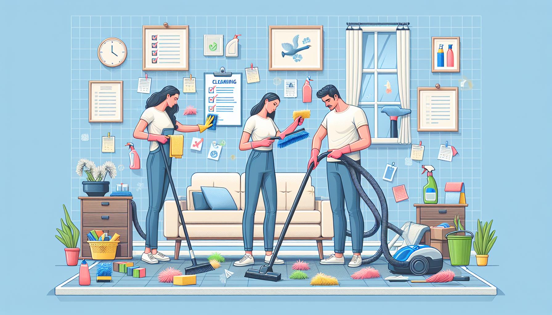 Efektivní strategie pro rychlé úklidy