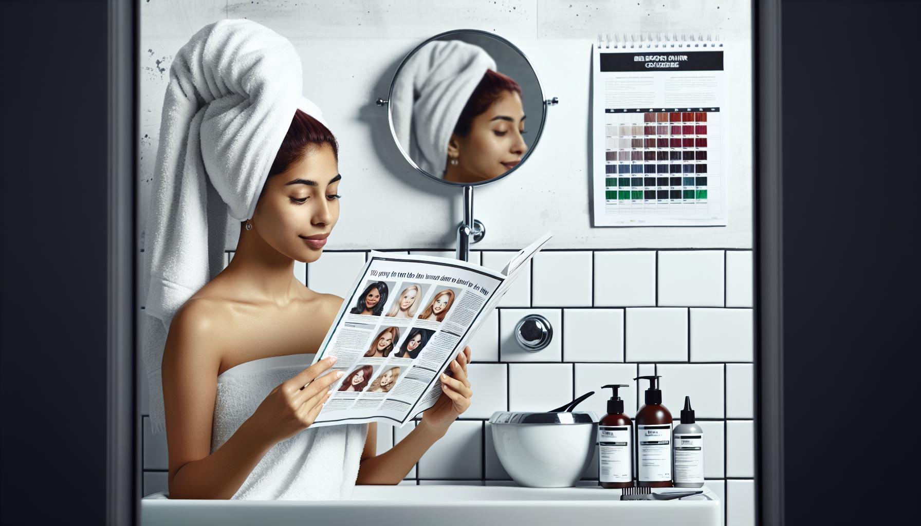 Kdy si umýt vlasy před barvením pro nejlepší výsledek?