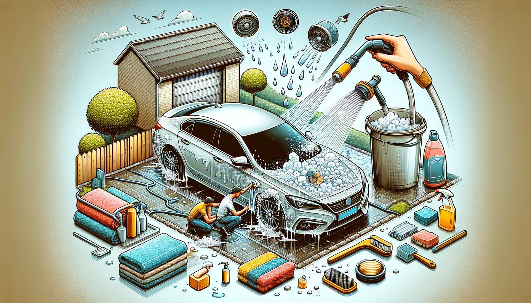 Jak umýt auto: Kompletní průvodce pro domácí mytí Jak umýt auto: Kompletní průvodce pro domácí mytí
