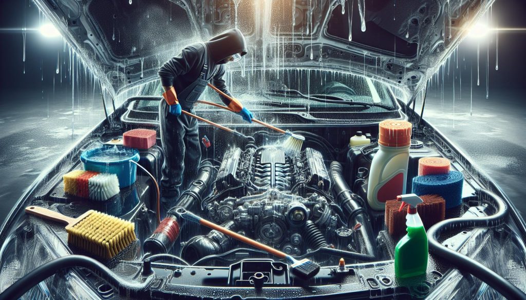 Jak umýt motorový prostor: Bezpečné rady pro dokonalý výsledek