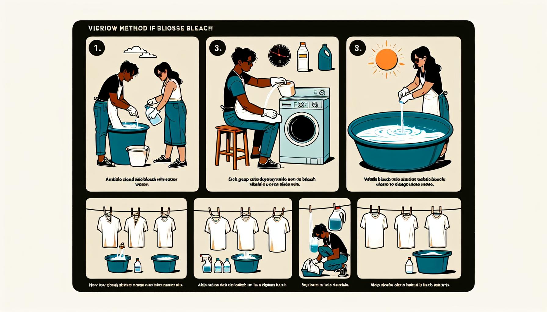 Jaké metody bělení prádla existují