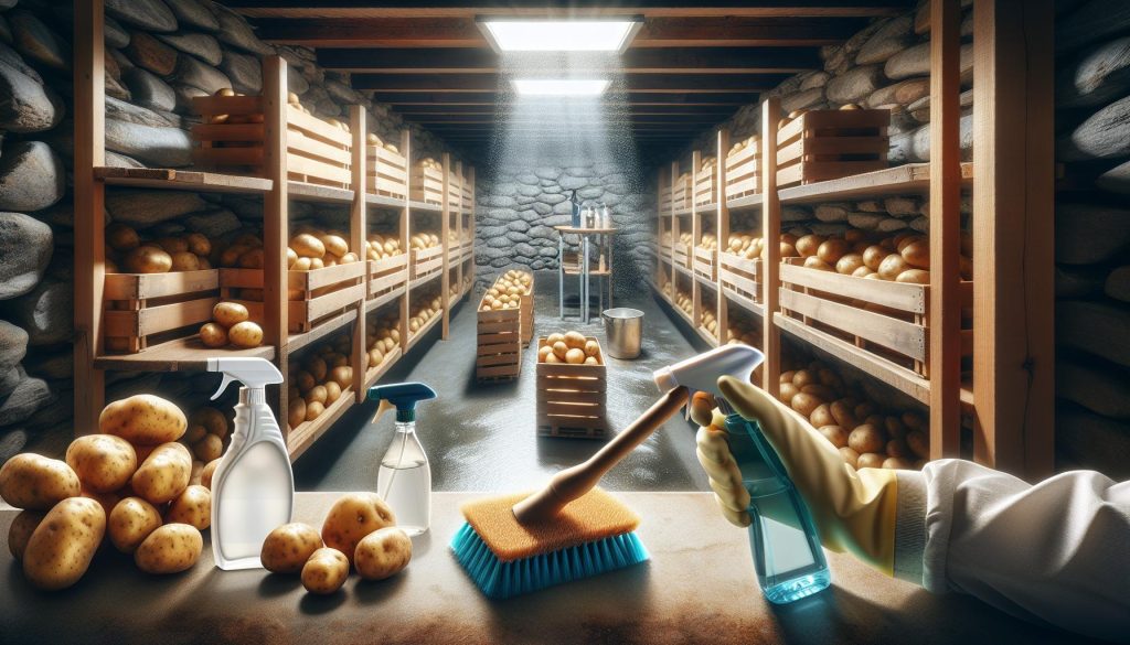 Jak dezinfikovat sklep na brambory snadno a efektivně