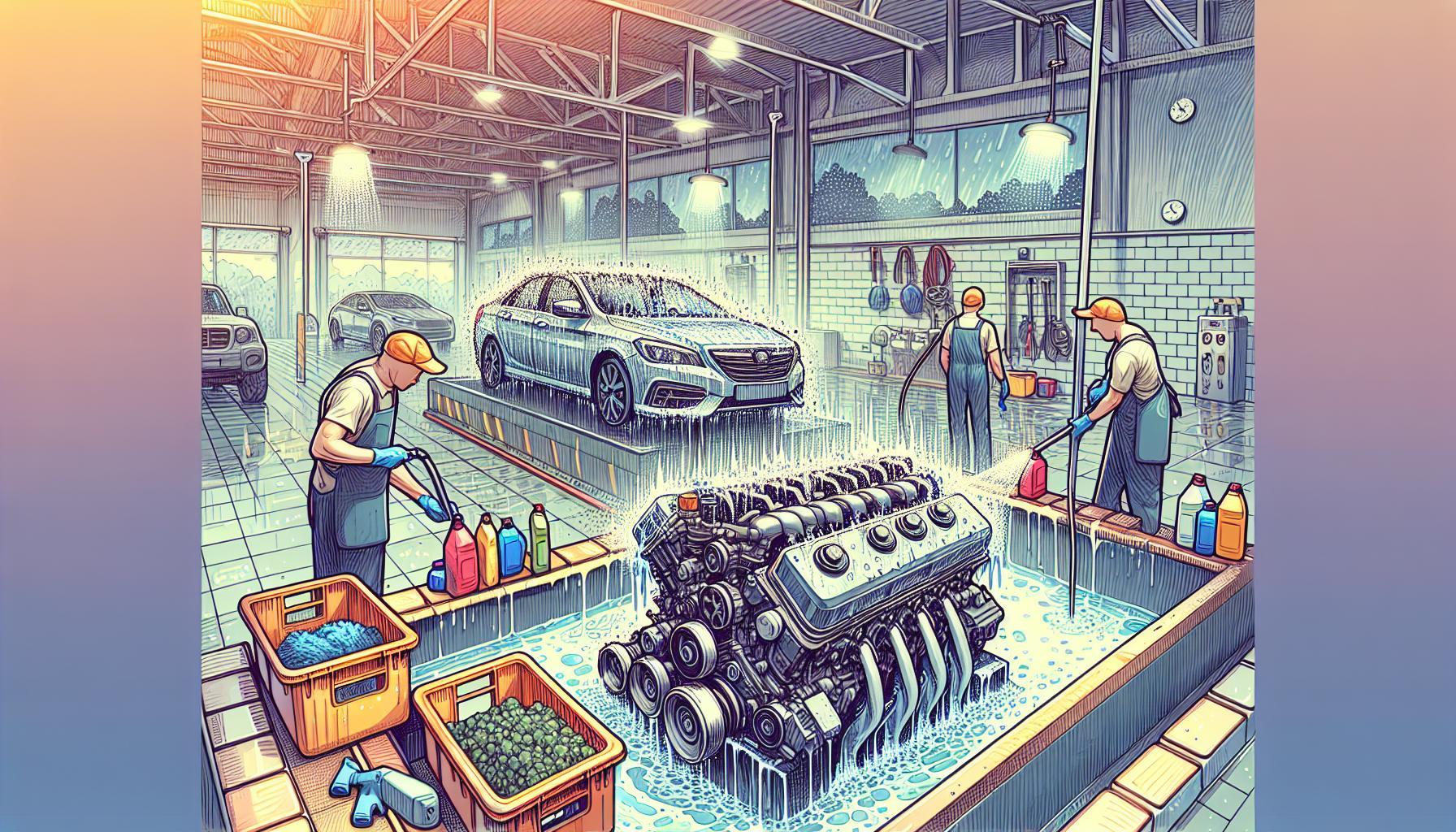 Kde na myčce umýt motor auta: Bezpečný návod pro kutily