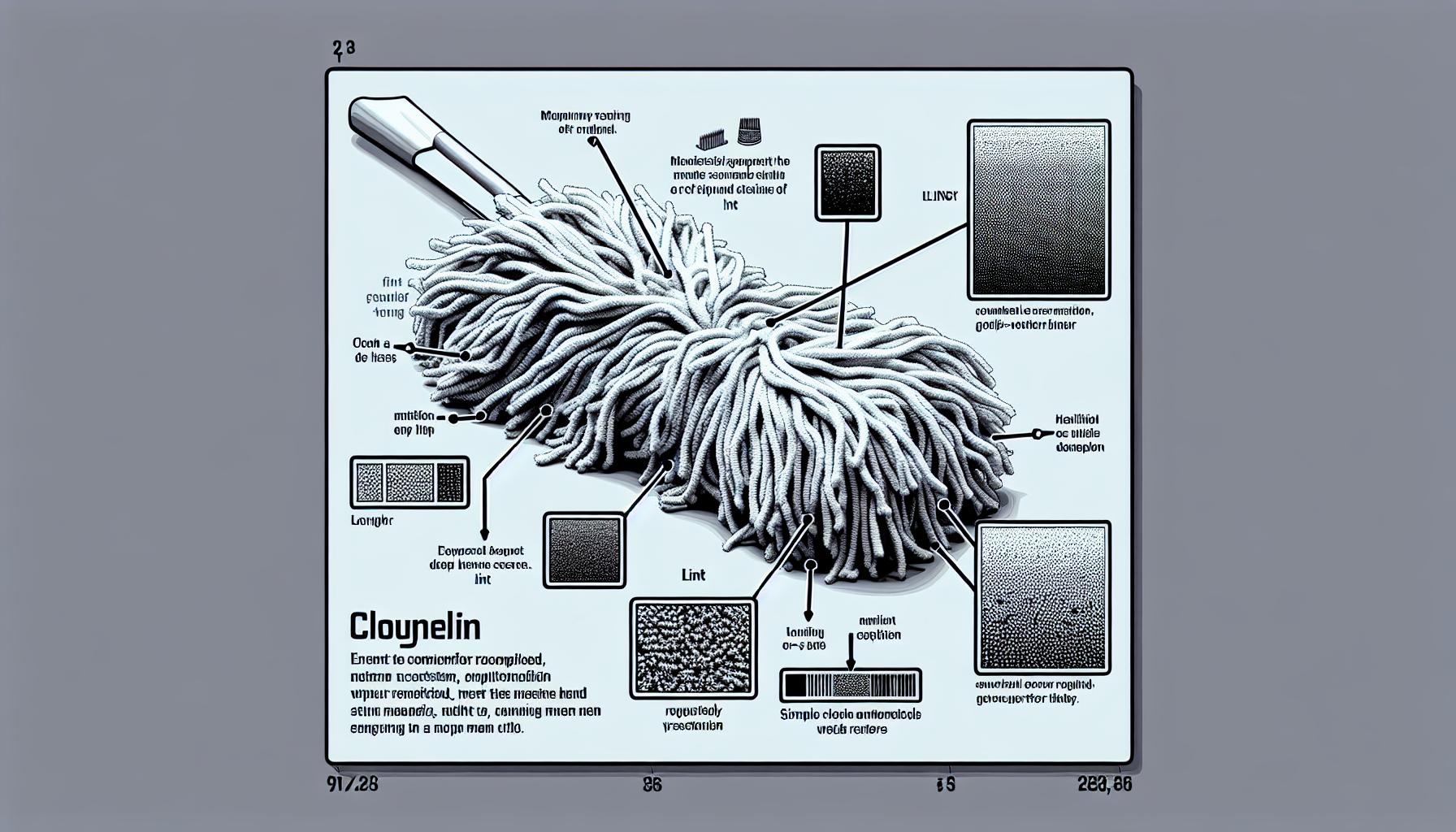 Jak zbavit mop žmolků a udržet ho funkční 2 Jak rozpoznat žmolky na mopu