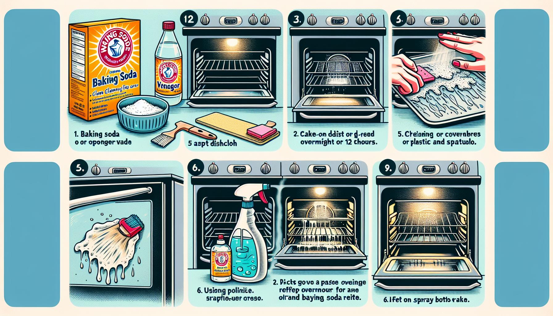 Jaké jsou nejlepší metody čištění trouby