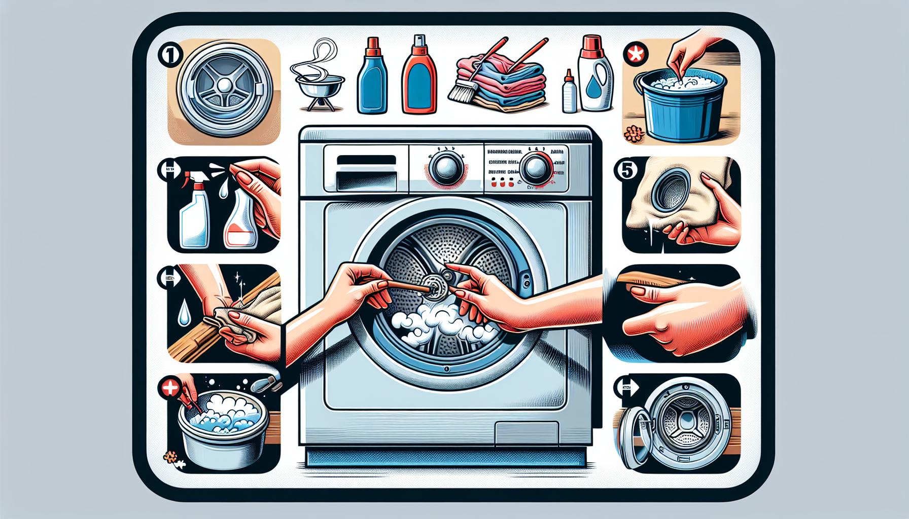 Jak odstranit nepříjemný pach z pračky