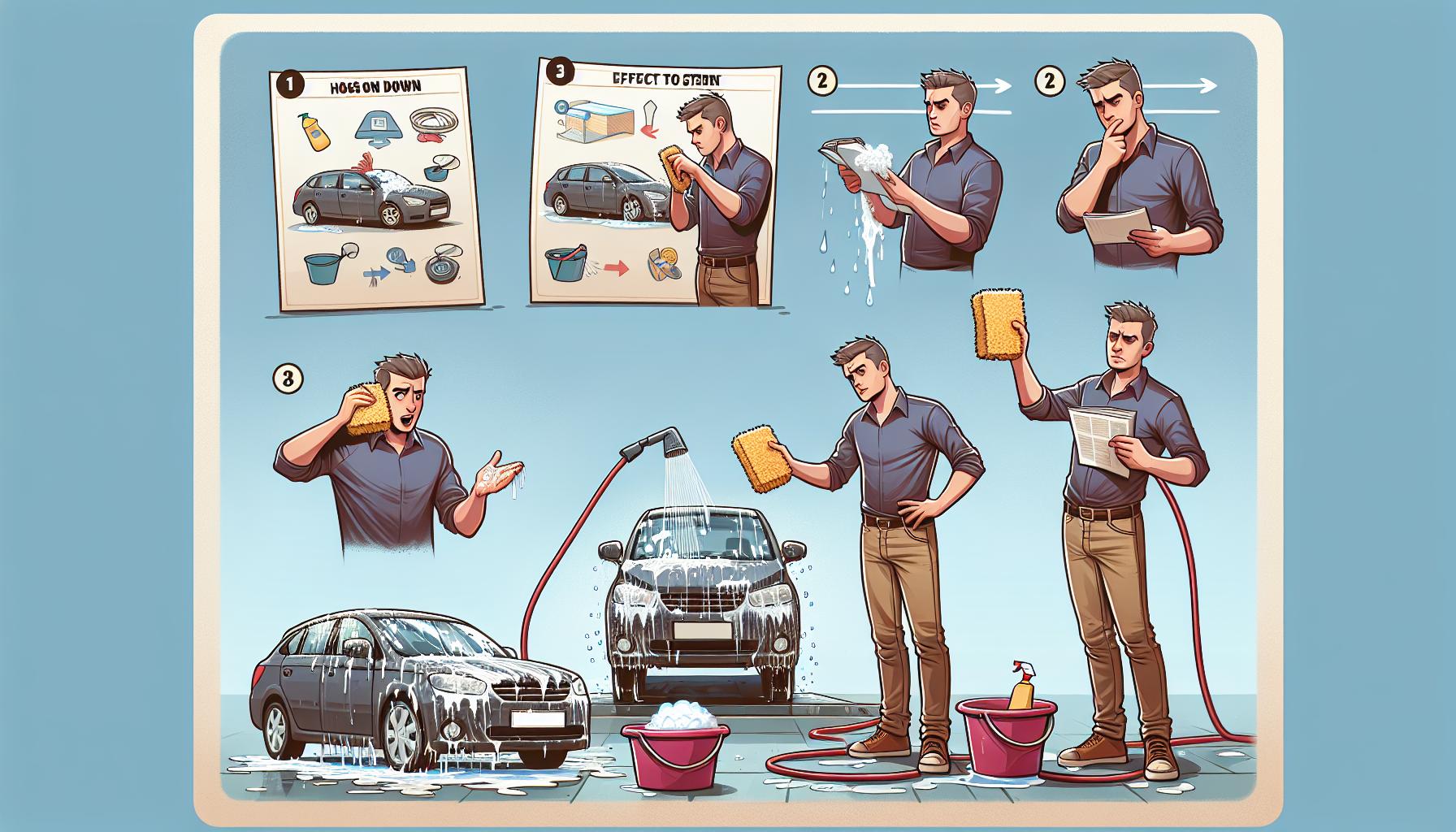 Účinné techniky pro mytí auta