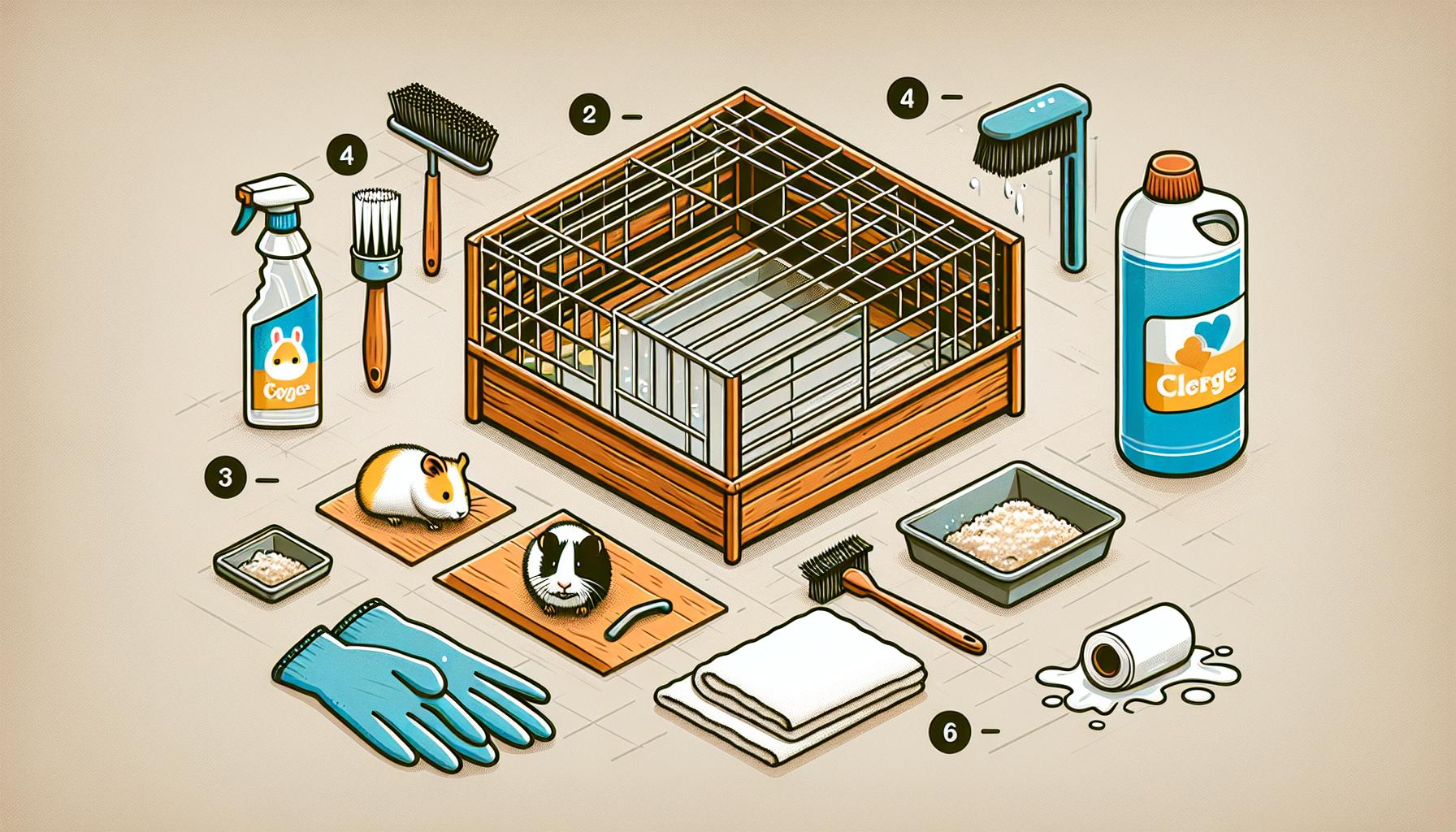 Jak efektivně odstranit pachy z klecí